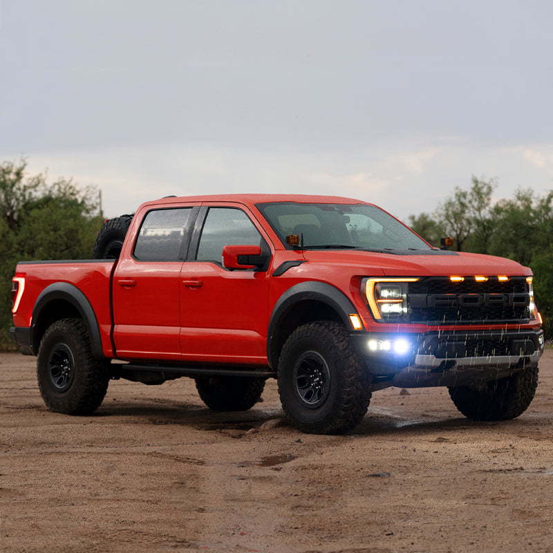 Rigid Industries 46738 2021+ Ford Raptor Triple Fog Lights Kit