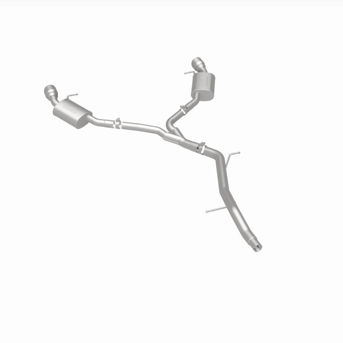 Magnaflow 19390 MagnaFlow 18-19 Audi A5 Dual Exit Polished Stainless CatBack Exhaust - 3in Main Piping Diameter