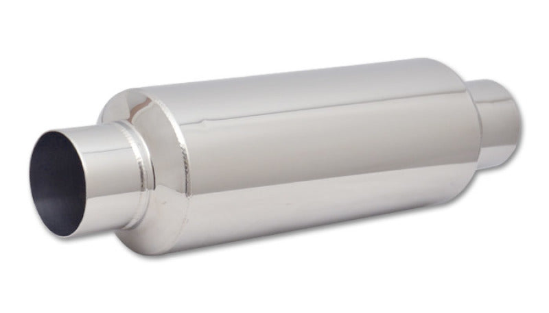 Vibrant 17950 SS Resonator (Standard Design) 3in inlet/outlet x 18in long w/ 5in OD resonator body