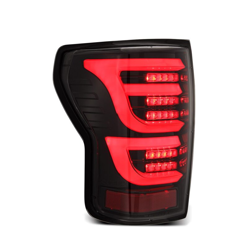 AlphaRex 670040 07-13 Toyota Tundra LUXX-Series LED Tail Lights Alpha-Black
