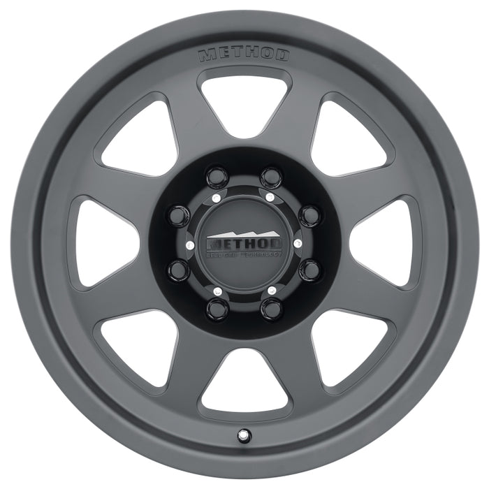 Method Wheels MR70189080518H Method MR701 HD 18x9 +18mm Offset 8x6.5 130.81mm CB Matte Black Wheel