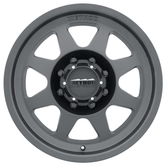 Method Wheels MR70189080518H Method MR701 HD 18x9 +18mm Offset 8x6.5 130.81mm CB Matte Black Wheel