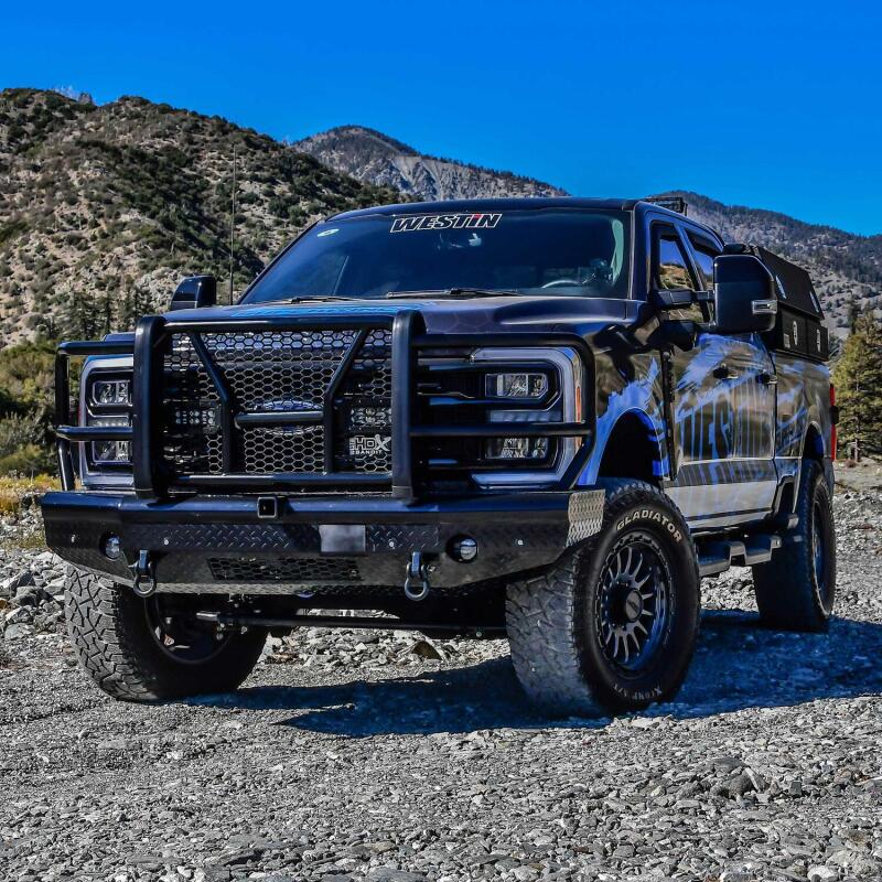 Westin 58-311205 2023+ Ford F250/F350 HDX Bandit Front Bumper - Textured Black