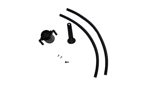 J&L 3044D-B 19-24 Ford/Lincoln SUV & Trucks w 2.0 EcoBoost Driver Side Oil Separator 3.0 - Black Ano