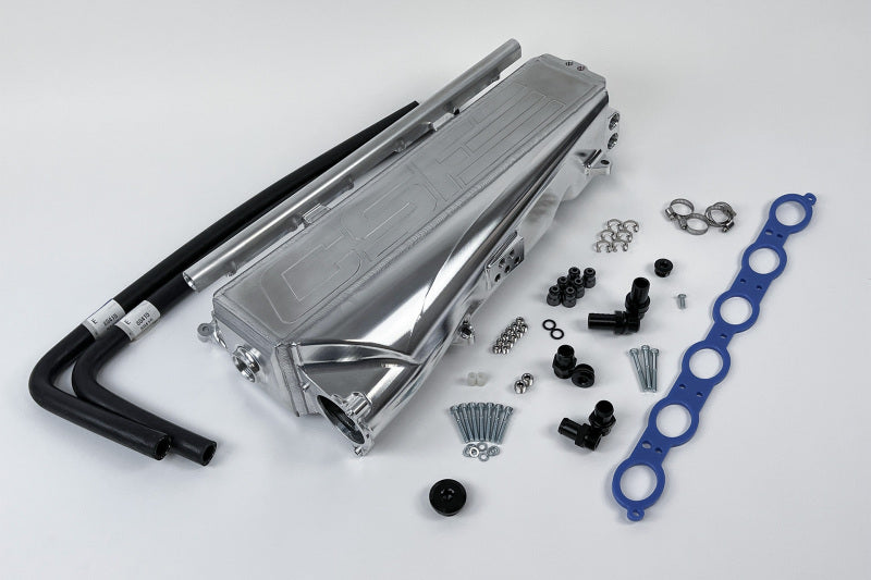 CSF 8400 Gen 2 B58 Race X Charge-Air-Cooler Manifold - Raw Billet Aluminum Finish