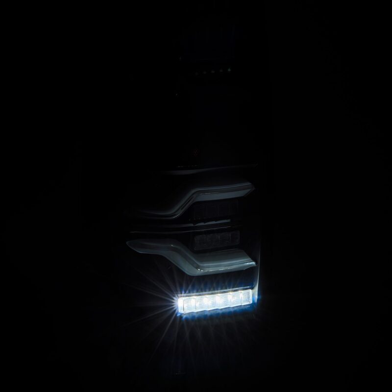 AlphaRex 672030 14-21 Toyota Tundra LUXX LED Taillights Alpha Blk w/Activ Light/Seq Signal