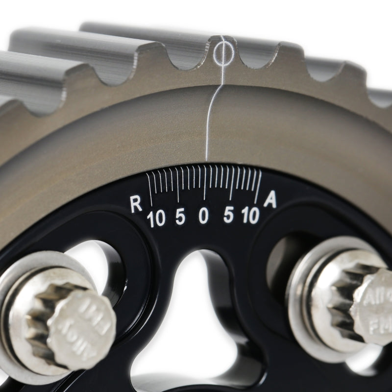 AEM 23-800BK 88-95 Honda Civic/ 93-95 Del Sol S & Si Black Tru-Time Cam Gear