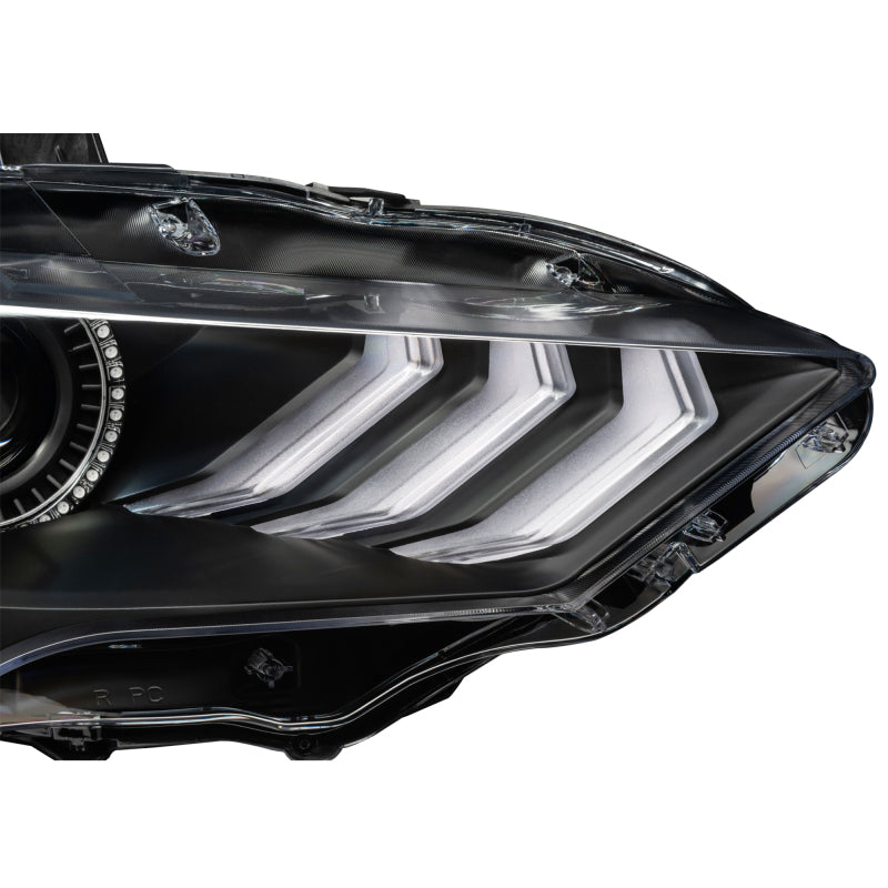 ORACLE Lighting 8204-332 Oracle Lighting 18-23 Ford Mustang Dynamic ColorSHIFT LED Headlights - Black Series