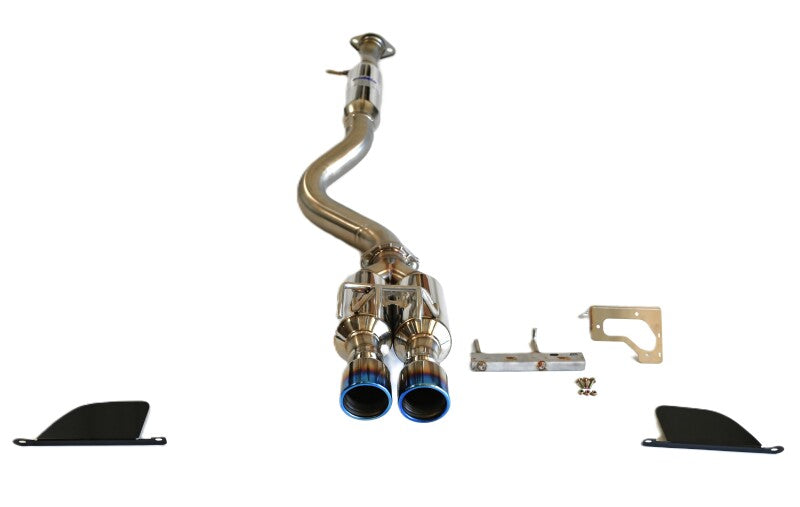 Invidia HS22TGCGM2RTL 22+ Toyota GR Corolla R400 Rolled Titanium Tip Cat-Back