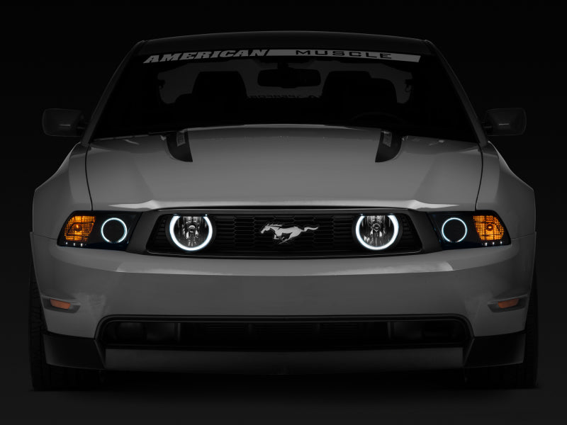 Raxiom 49133 05-12 Ford Mustang GT LED Halo Fog Lights (Chrome)