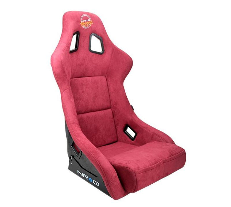 NRG FRP-302MAR-PRISMA FRP Bucket Seat PRISMA Edition - Large (Maroon/ Pearlized Back)