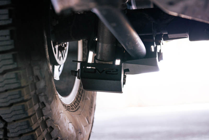 DV8 Offroad SPBR-04 2021-2022 Ford Bronco Rear Shock Guard Skid Plates