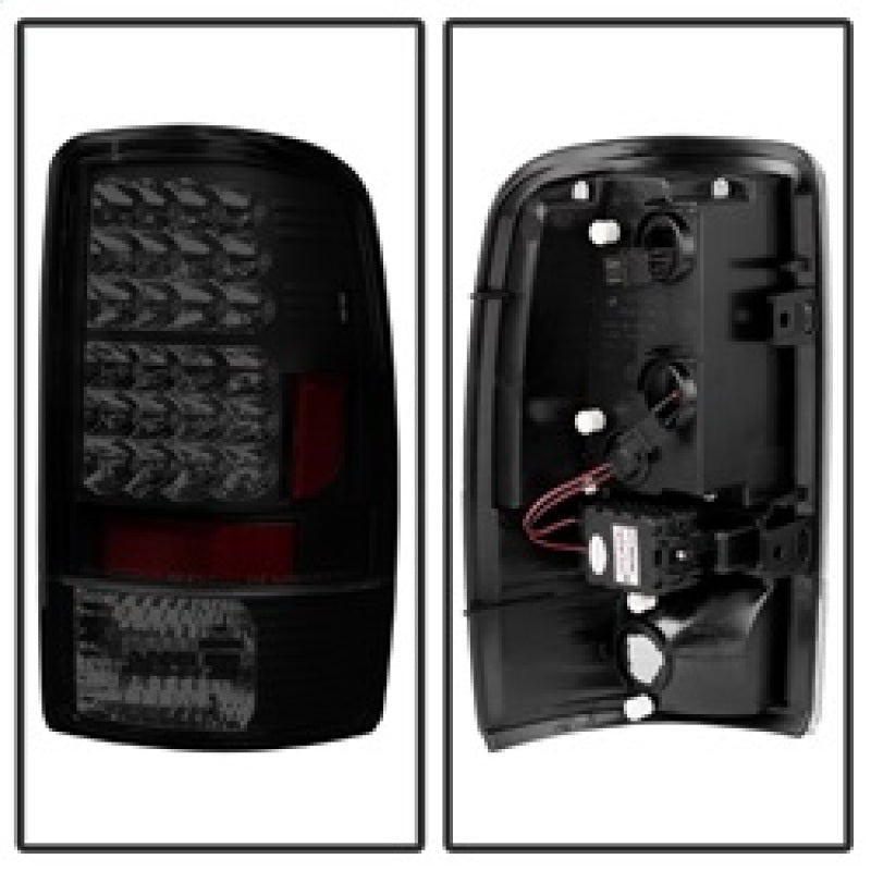 SPYDER 5078001 Spyder Chevy Suburban/Tahoe 1500/2500 00-06 LED Tail Lights Black Smoke ALT-YD-CD00-LED-BSM