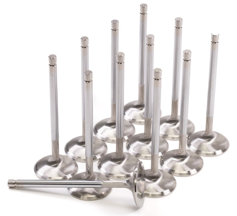 GSC Power Division 2144-12 GSC P-D Nissan RB26DETT 35.65mm Head +1mm OS 102.4mm Long Intake Valve - Set of 12