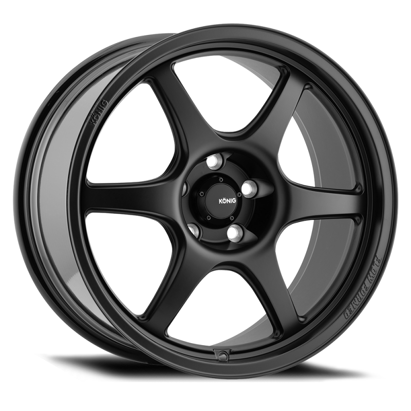 Konig HFN8514355 Hexaform 18x9.5A 5x114.3 ET35 Matte Black