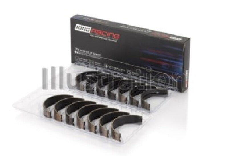King Engine Bearings MB7089XP Volkswagen VR6 2.8L Performance Main Bearing Set - Size STD
