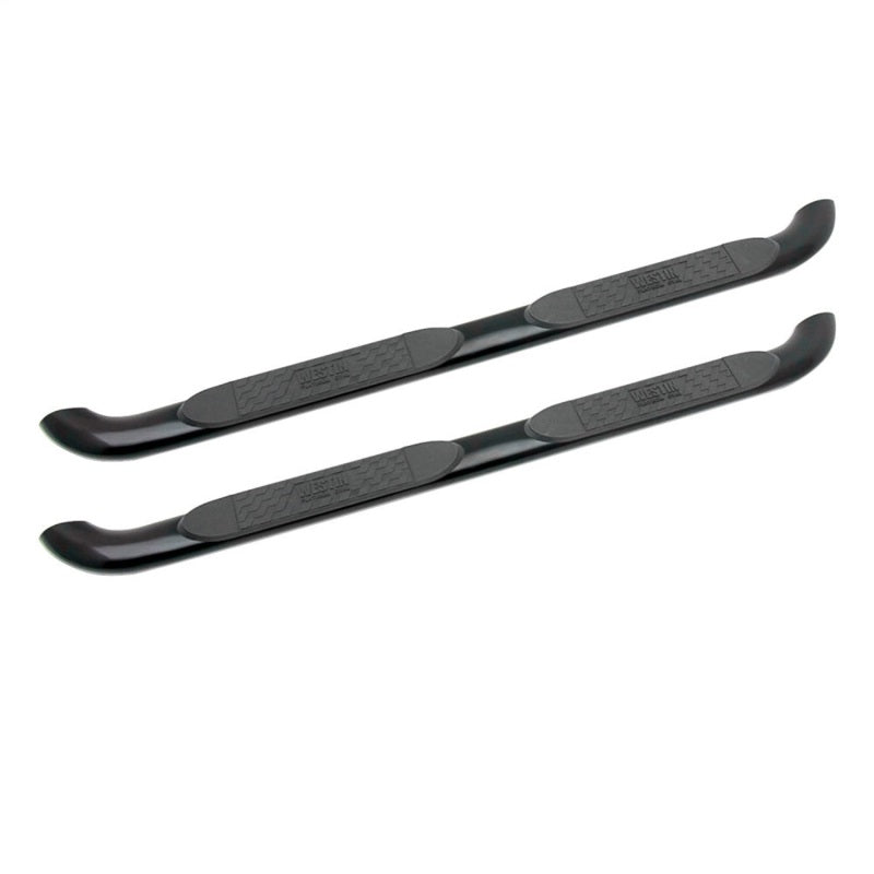 Westin 21-2775 2005-2018 Toyota Tacoma Double Cab Platinum 4 Oval Nerf Step Bars - Black