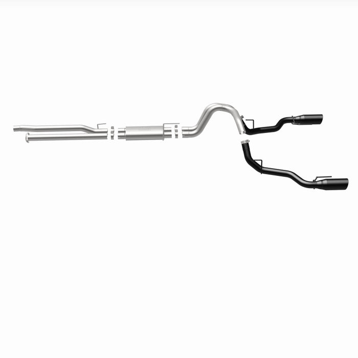 Magnaflow 19350 MagnaFlow SYS Cat-Back 2017 Ford F-150 Raptor 3.5L Dual Black Coated 3in Tips