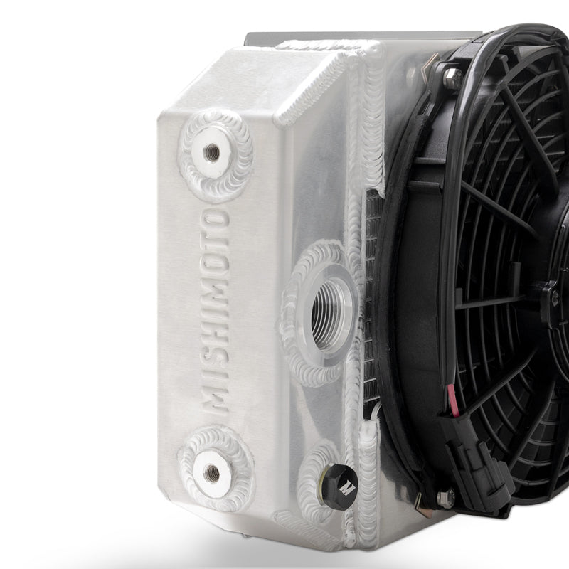 Mishimoto MMRAD-UNI-DRGN Universal Drag Race Performance Aluminum Radiator - Natural