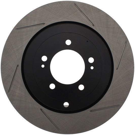 Stoptech 126.46075SL StopTech Power Slot 08-09 Evo 10 Slotted Left Rear Rotor