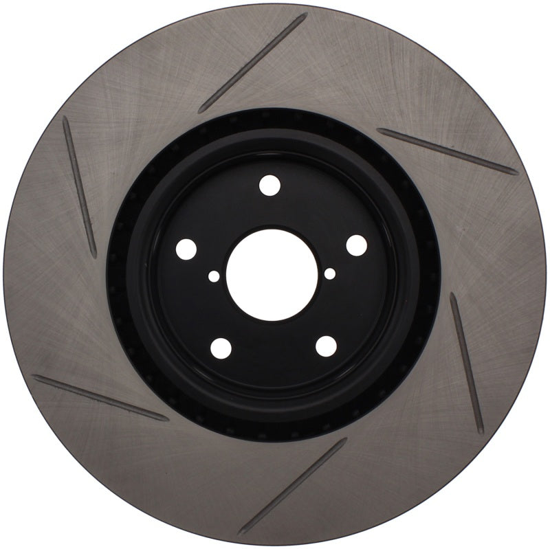 Stoptech 126.47022SL StopTech Power Slot 05-08 STi Front Left Slotted Rotor