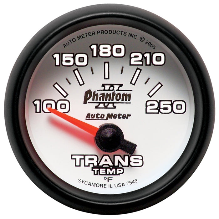 Autometer ATM7549 2-1/16in P/S II Trans. Temp. Gauge 100-250