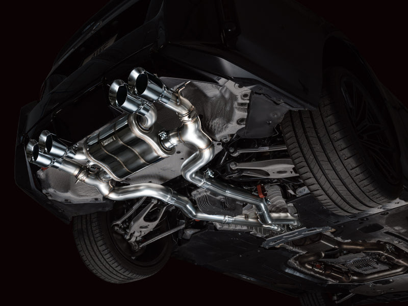 AWE Tuning 3025-42487 23-24 BMW G87 M2 SwitchPath Edition Exhaust - Chrome Silver Tips