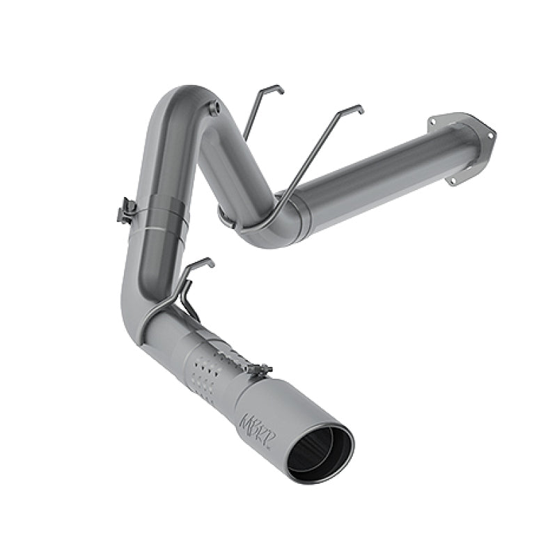 MBRP S62930AL 17-19 Ford F250/350/450 6.7L Ex. Reg Cab 5in Filter Back Single Tip Aluminized Exhaust System