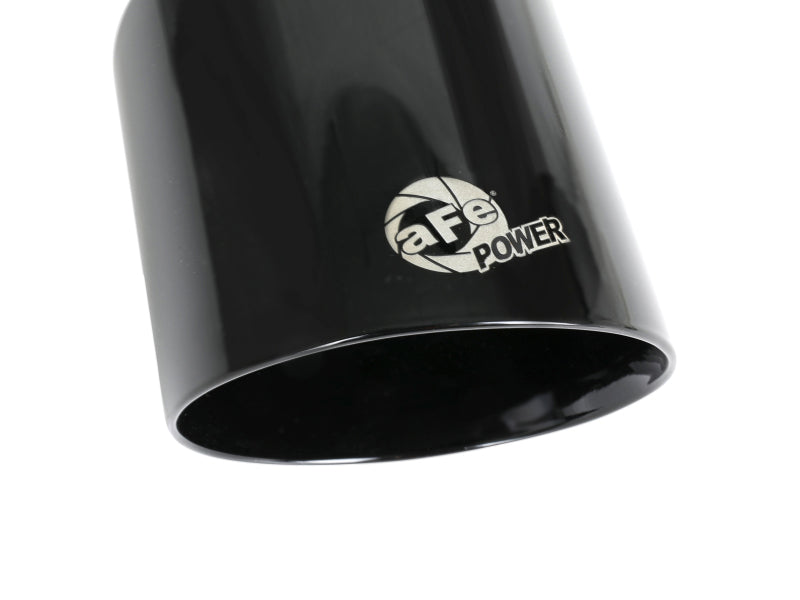aFe 49C32068-B MACH Force-XP 4-1/2in Black OE Replacement Exhaust Tips - 15-19 Dodge Charger/Hellcat
