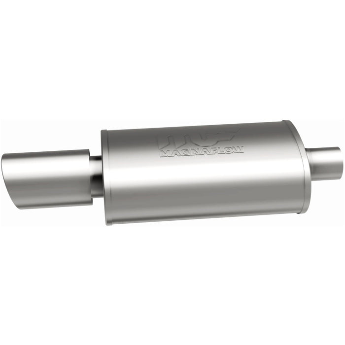 Magnaflow 14829 MagnaFlow Muffler W/Tip Mag SS 14X5X8 2.25/4.