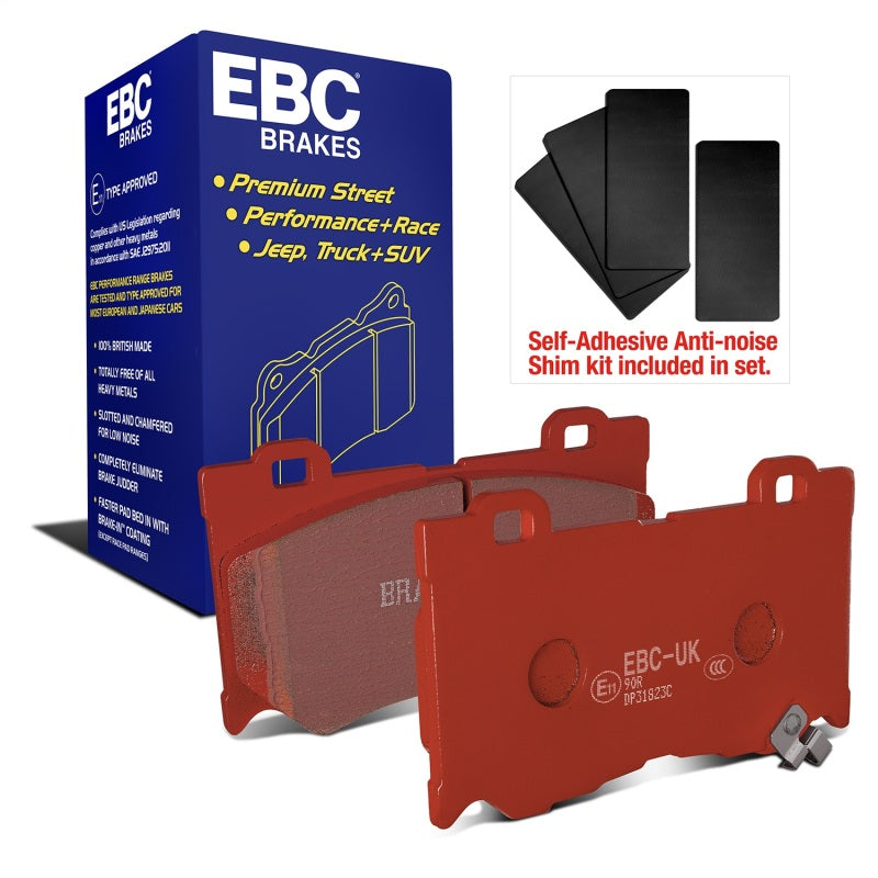 EBC DP31823C 08-13 Infiniti FX50 5.0 Redstuff Front Brake Pads