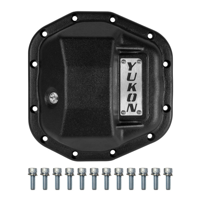 Yukon Gear & Axle YHCC-D44JL-REAR Yukon Gear Hardcore Rear Nodular Iron Cover for Jeep Wrangler JL Dana 44/220mm