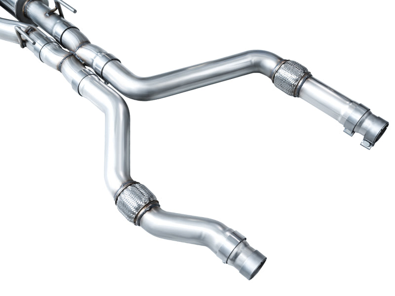 AWE Tuning 3015-42625 2020+ Ford Explorer ST Touring Edition Exhaust w/ Chrome Silver Tips