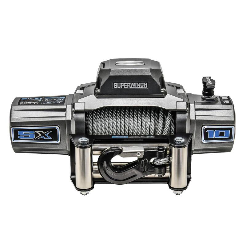 Superwinch 1710200 10000 LBS 12V DC 3/8in x 85ft Wire Rope SX 10000 Winch