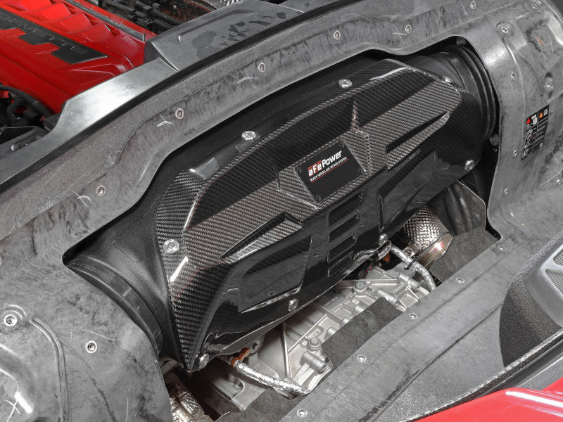 aFe 58-10007R Black Series Carbon Fiber Pro 5R Air Intake System 2020 Chevrolet Corvette C8 V8 6.2L