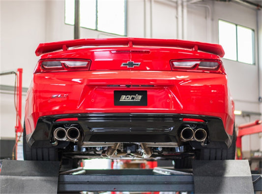 Borla 140726 2017+ Chevy Camaro ZL1 6.2L S-Type Catback Exhaust w/ Dual Split Rear Exit