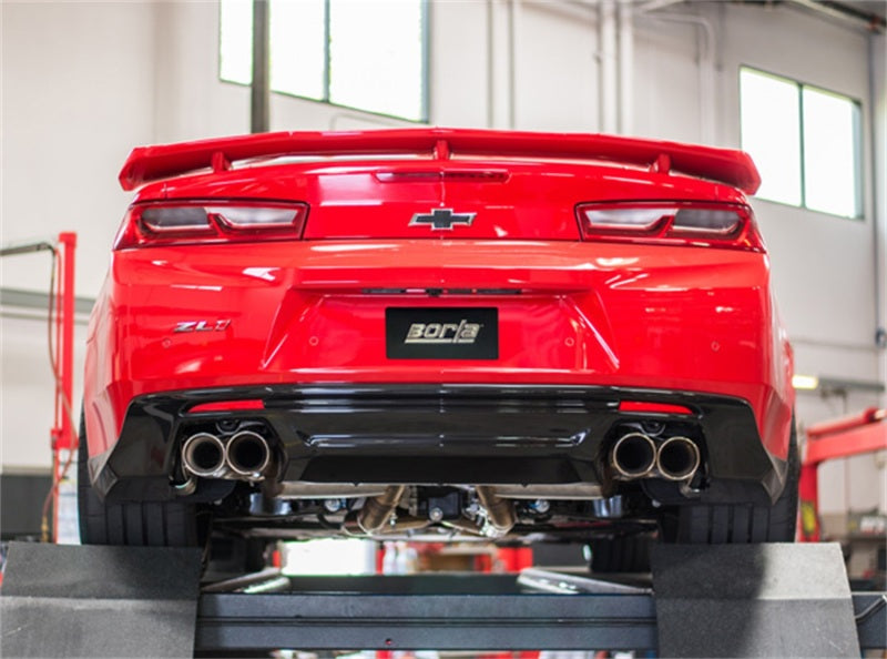 Borla 140726 2017+ Chevy Camaro ZL1 6.2L S-Type Catback Exhaust w/ Dual Split Rear Exit