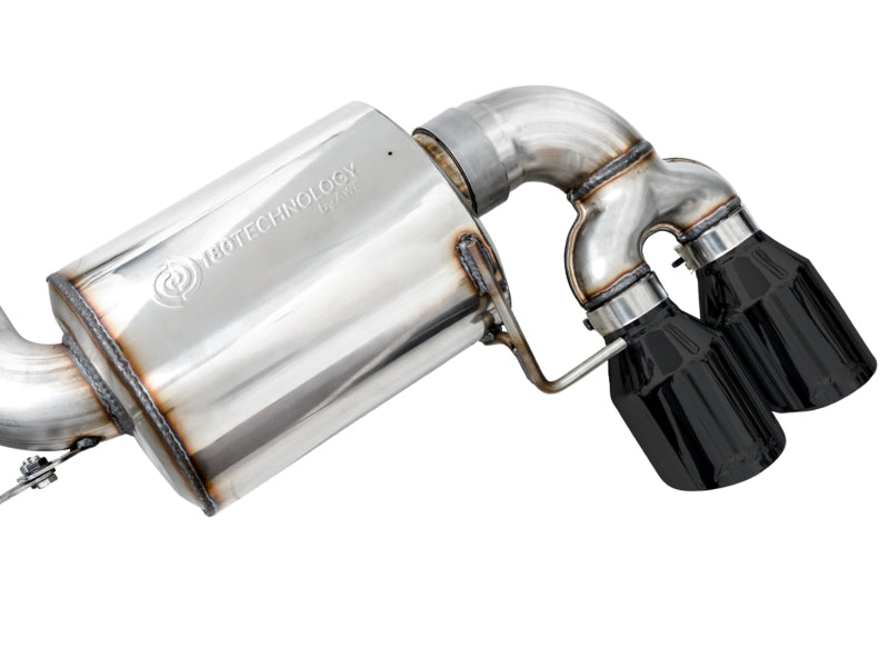 AWE Tuning 3015-43156 2019+ BMW M340i (G20) Non-Resonated Touring Edition Exhaust - Quad Diamond Black Tips