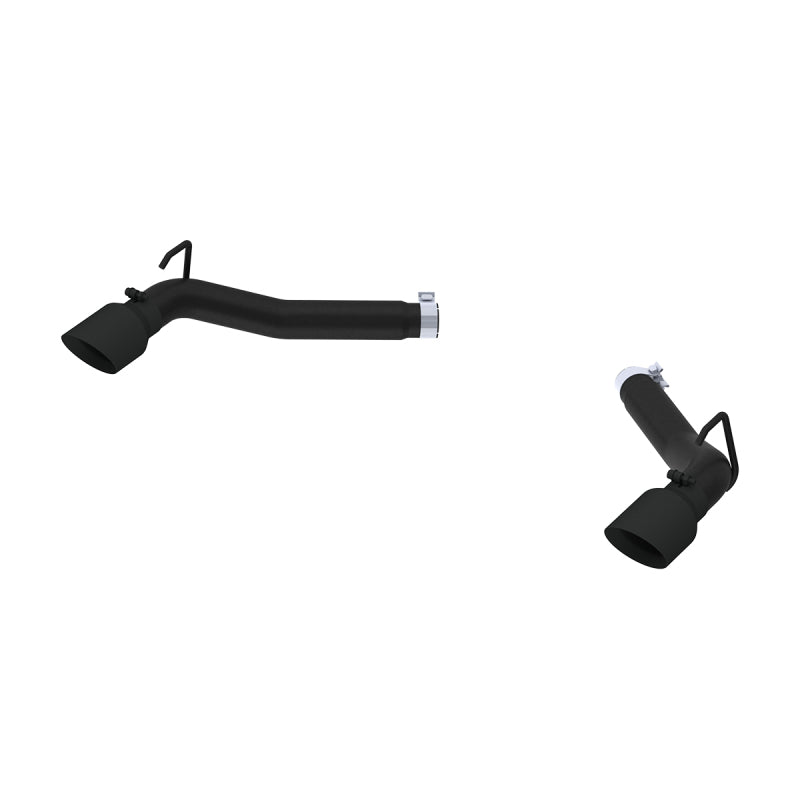 MBRP S7019BLK 2010-2015 Chevrolet Camaro V8 6.2L 3in Black Coated Axle Back Muffler Delete