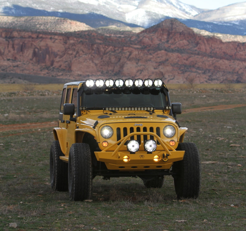 KC HiLiTES 42341 07-18 Jeep JK (Not for Rubicon/Sahara) 7in. Gravity LED Pro DOT Headlight (Pair Pack Sys)