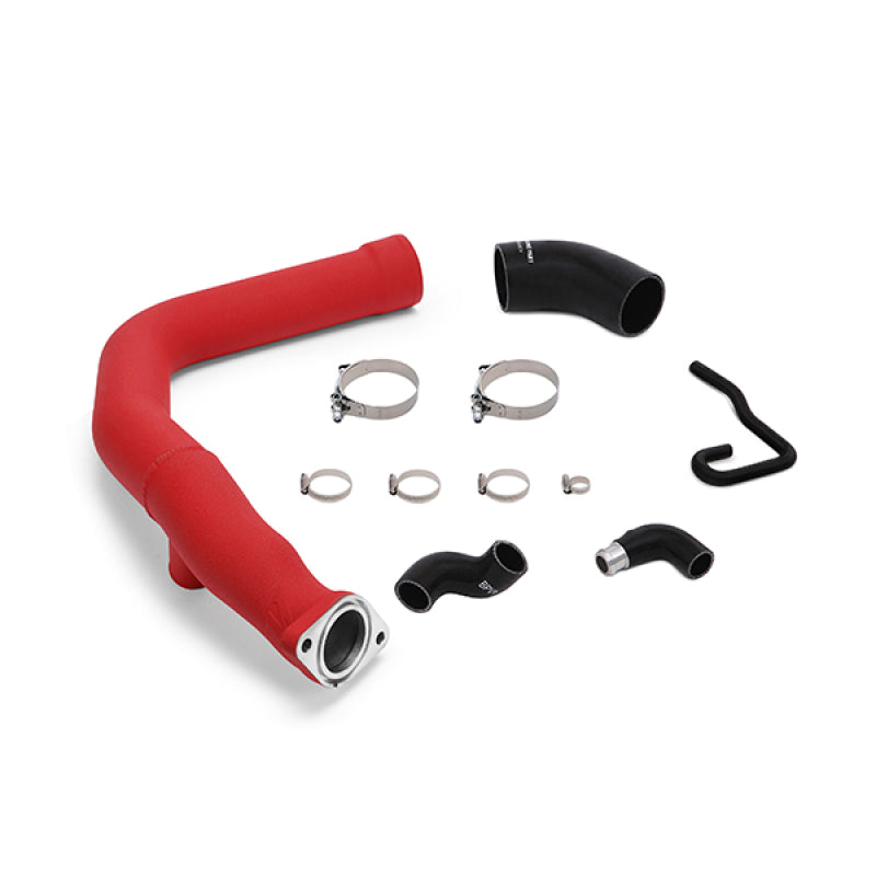 Mishimoto MMICP-WRX-15WRD 2015 Subaru WRX Charge Pipe Kit - Wrinkle Red