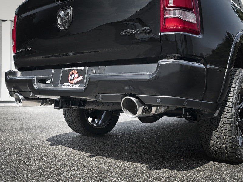 aFe 49-32081-P Gemini XV 3in 304 SS Cat-Back Exhaust 19-21 RAM 1500 V8 5.7L Hemi w/ Polish Tips