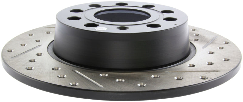 Stoptech 127.33131L StopTech Slotted & Drilled Sport Brake Rotor