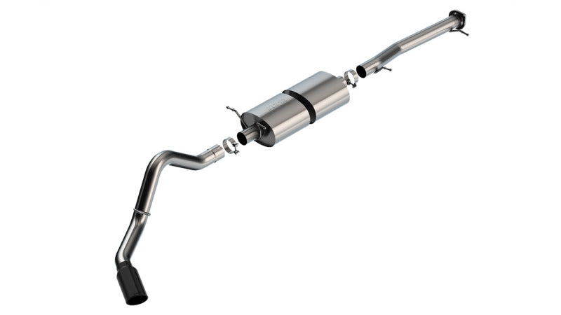 Borla 140833BC 20-22 Chevrolet/GMC Silverado/Sierra 6.6L T-304 SS Cat-Back S-Type Exhaust - Brushed