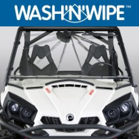 National Cycle 11-20 Can-Am 800-1000 Commander/MAX Wash-n-Wipe Full Windshield