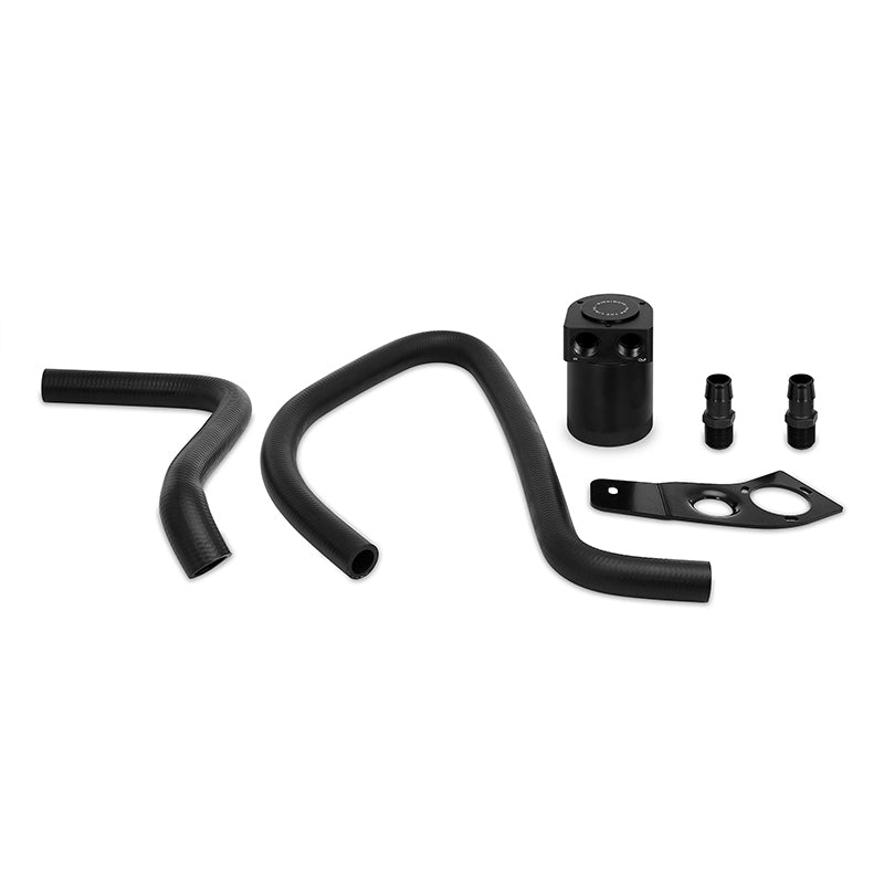 Mishimoto MMBCC-N55-11CBE2 11-13 BMW 335i/335ix/135i Baffled Oil Catch Can Kit - Black