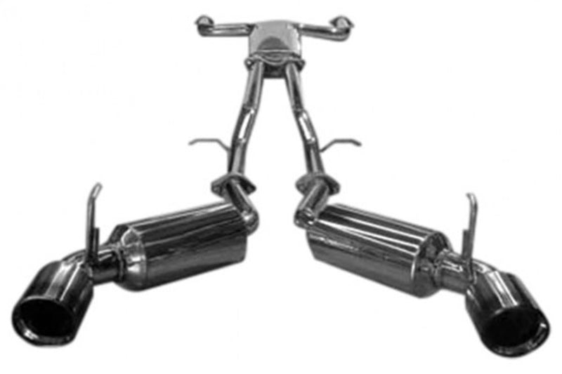 Injen SES1989TT 09-20 Nissan 370Z Dual 60mm SS Cat-Back Exhaust w/ Built In Resonated X-Pipe