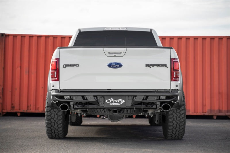 Addictive Desert Designs R118571280103 17-19 Ford F-150 Raptor PRO Bolt-On Rear Bumper
