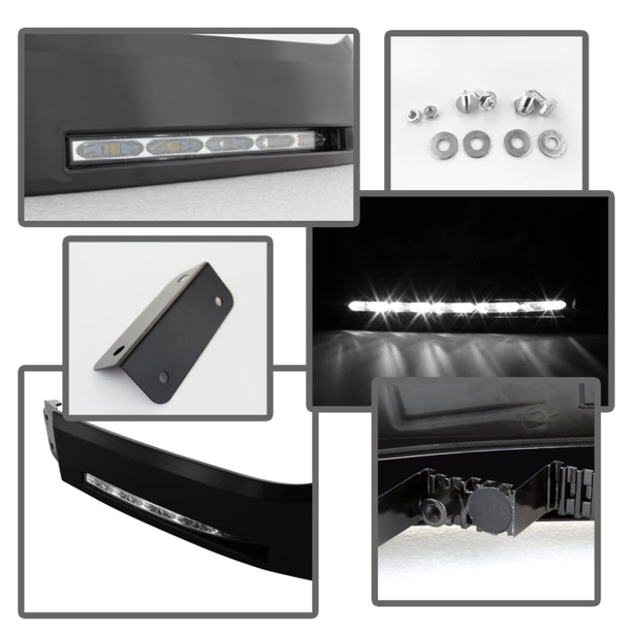 SPYDER 5077714 Spyder Toyota Tundra 07-13 Daytime LED Running Lights (XSP-X Model Look)wo/swtch Blk FL-DRL-TTU07-BK