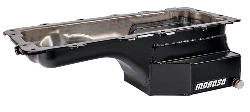 Moroso MOR20548 Ford 4.6L/5.4L Oil Pan 8qt. Clear Zinc Steel